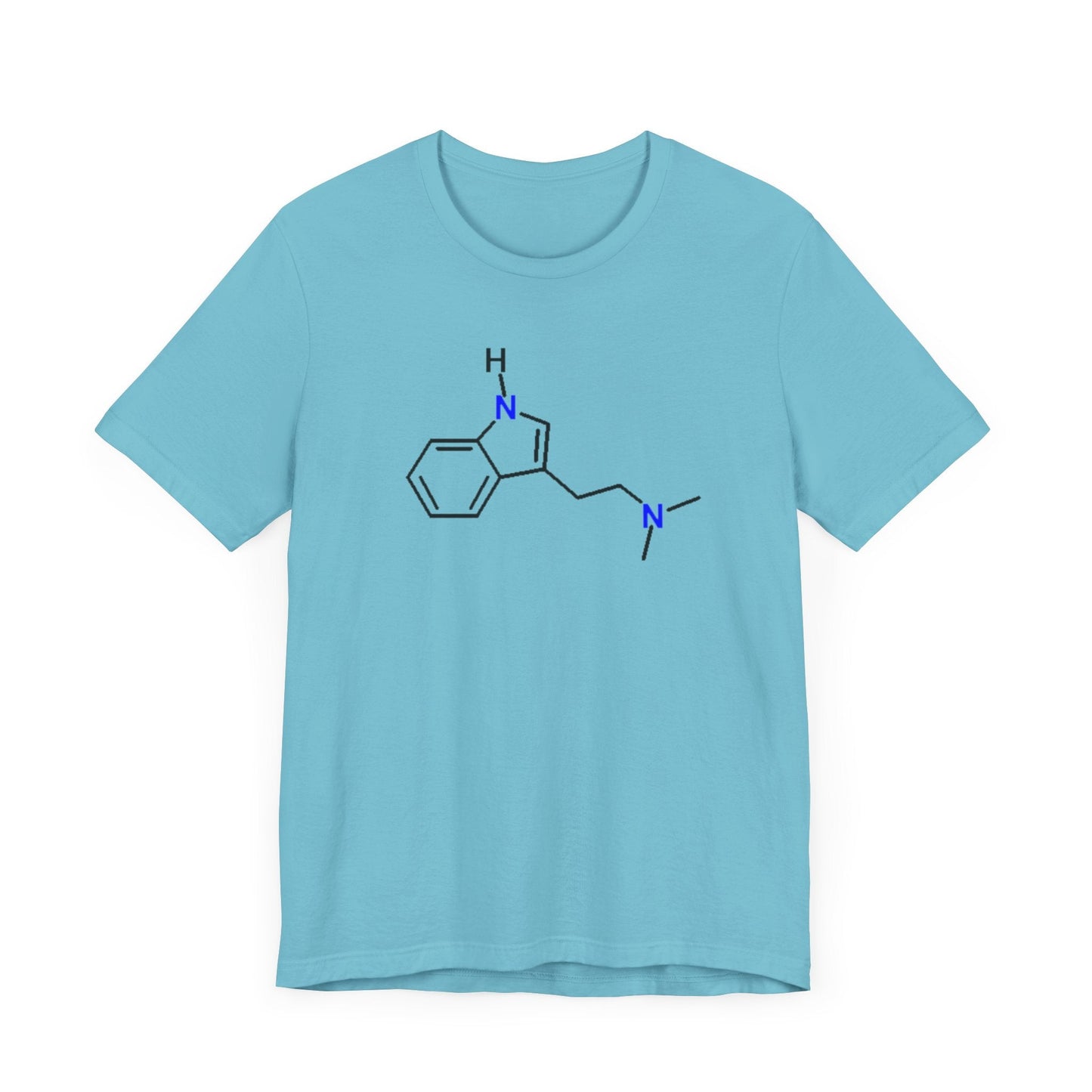 DMT Molecule T-Shirt in Turquoise