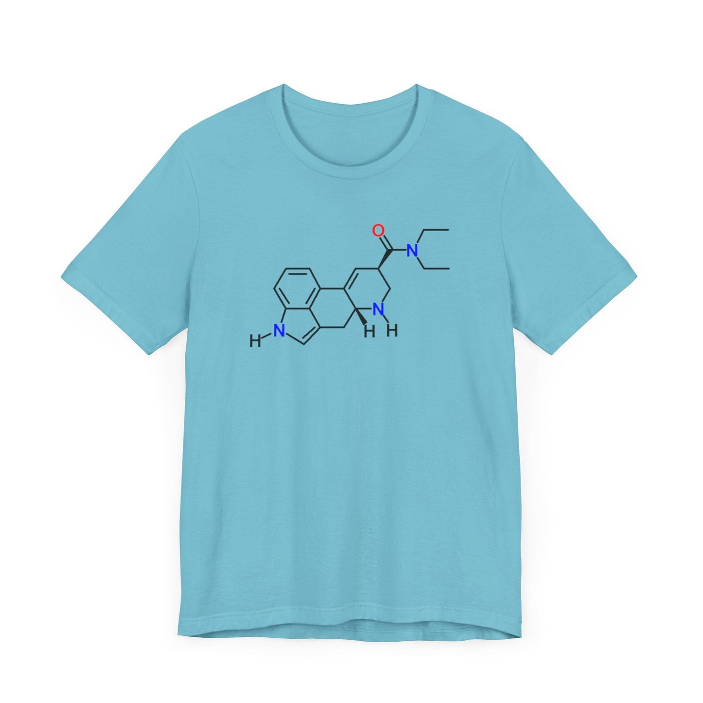 LSD Molecule T-Shirt in Turquoise