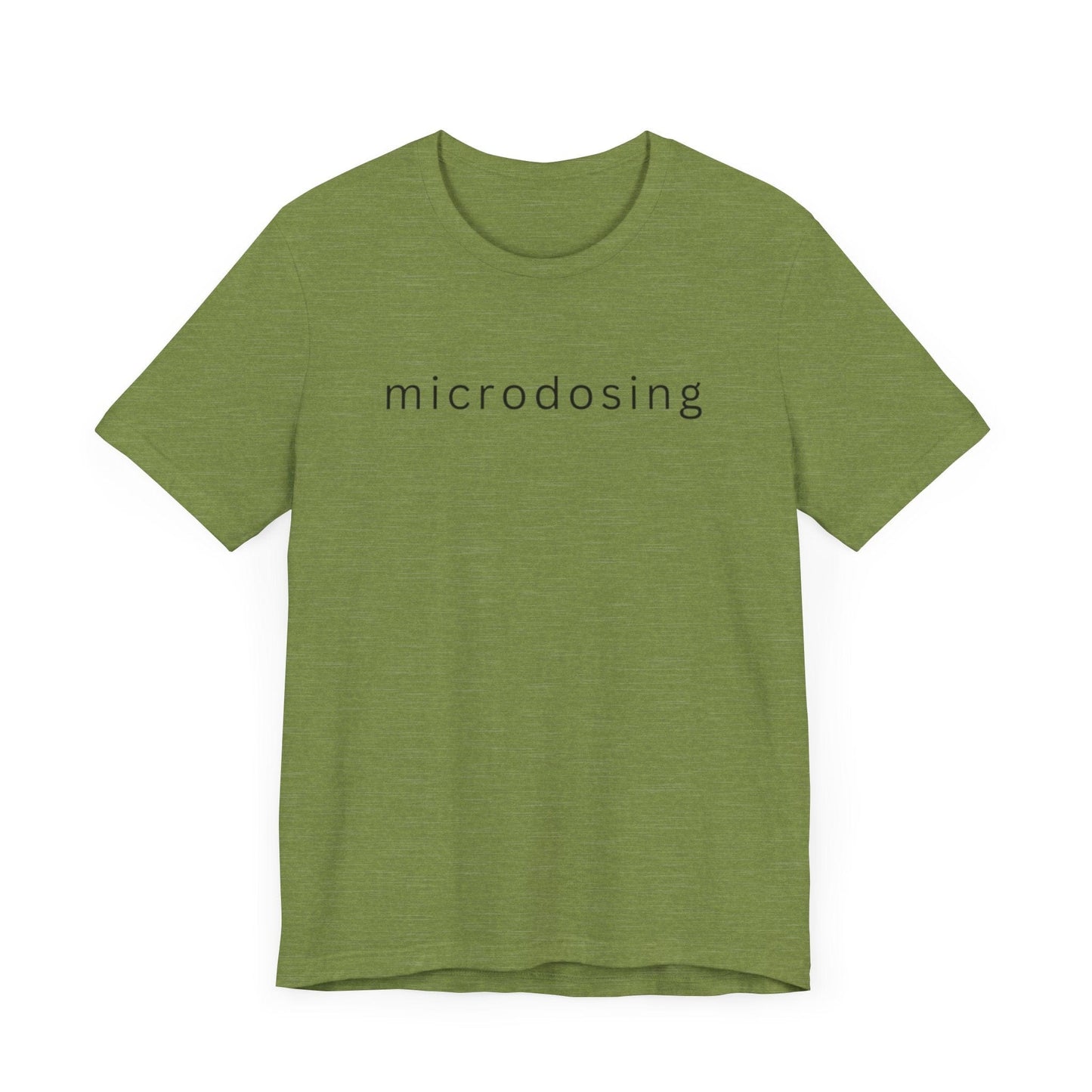 Microdosing T-Shirt in Heather Green
