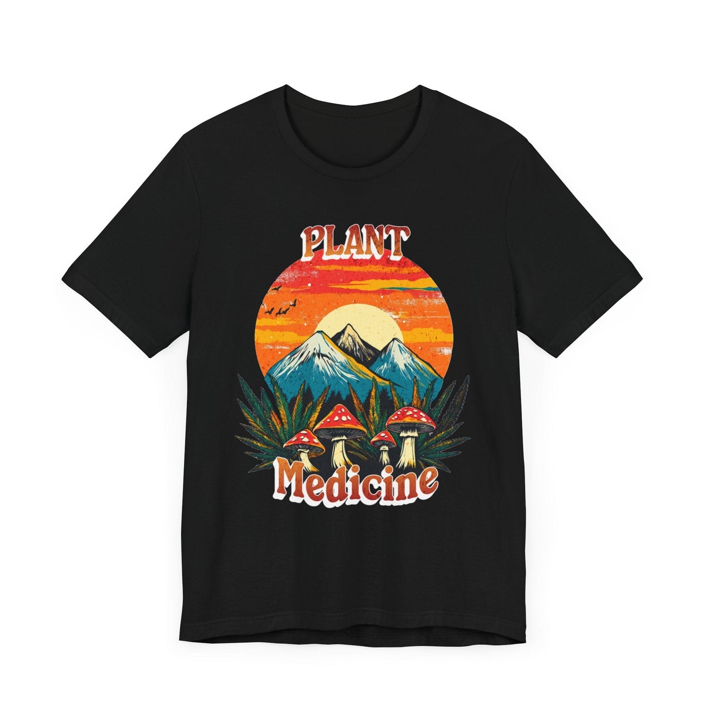 Plant Medicine T-Shirt in Black