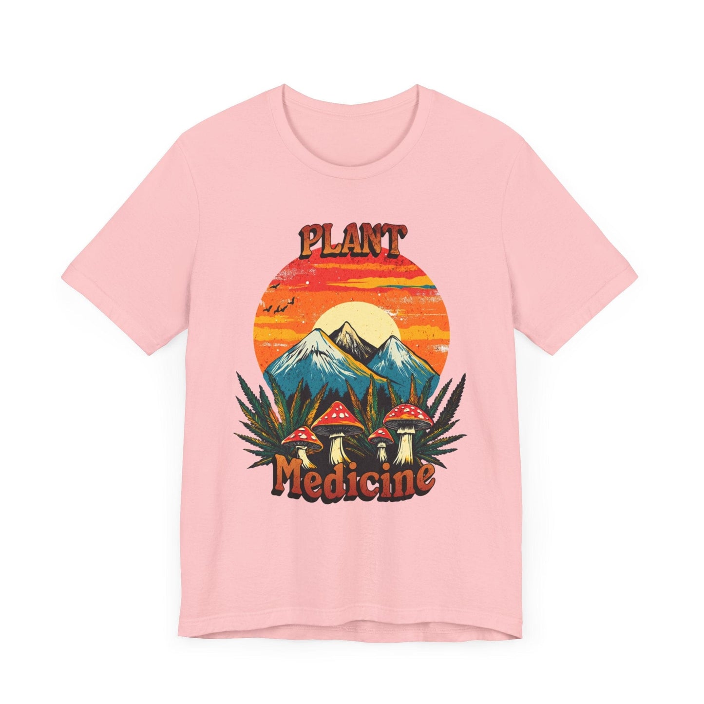 Plant Medicine T-Shirt in Pink