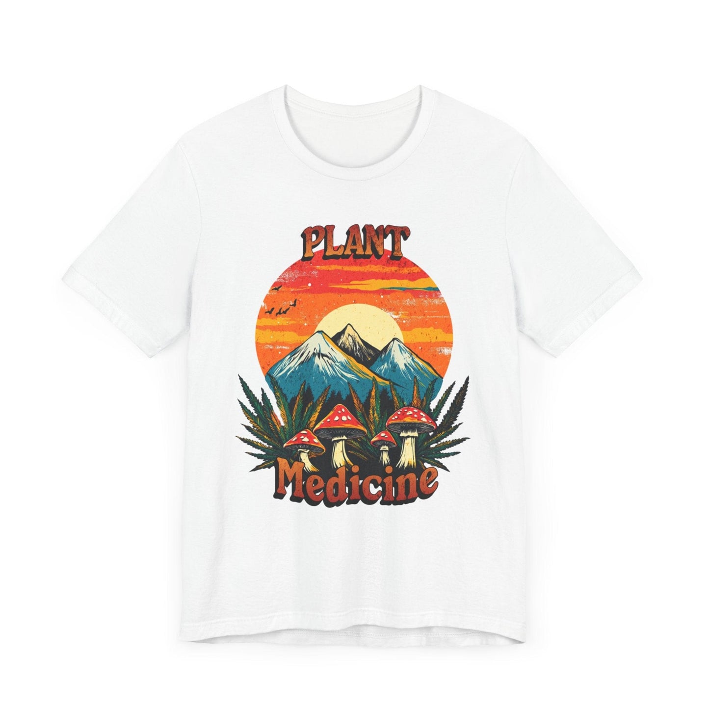 Plant Medicine T-Shirt in White