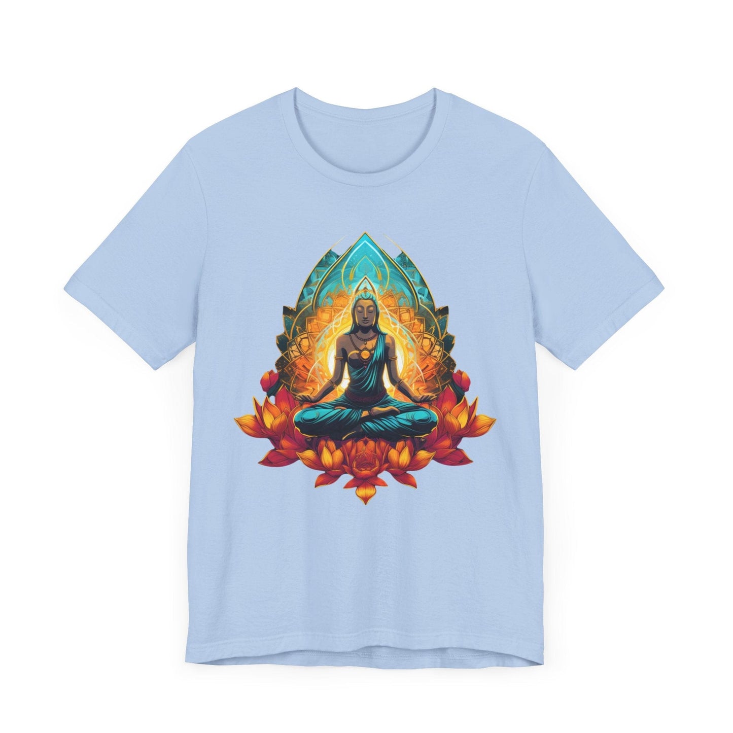 Radiant Lotus Meditation T-Shirt