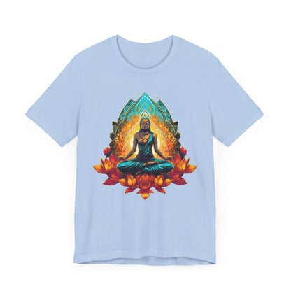 Radiant Lotus Meditation T-Shirt