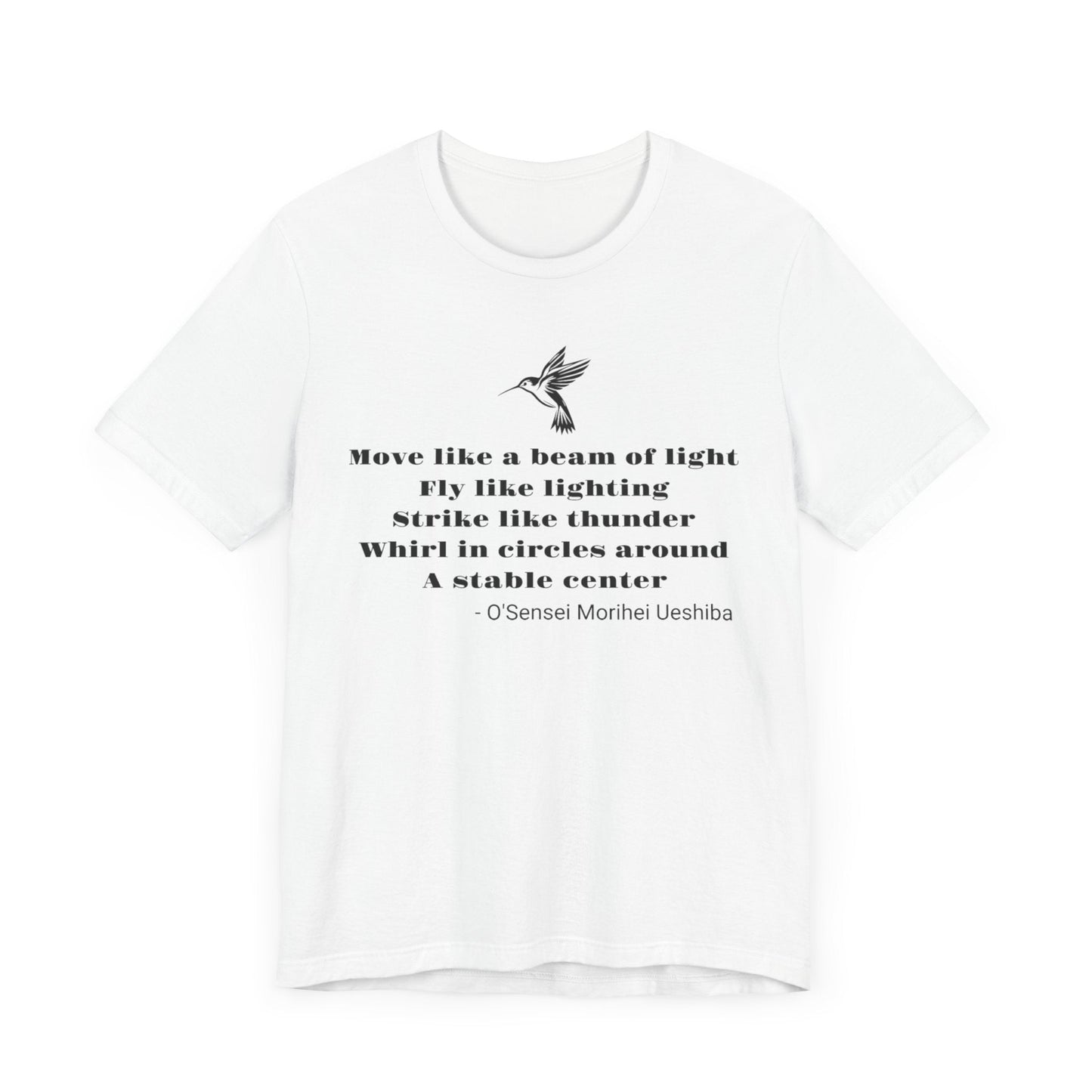 O'Sensei Ueshiba's Wisdom T-Shirt