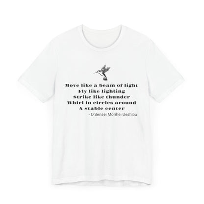 O'Sensei Ueshiba's Wisdom T-Shirt