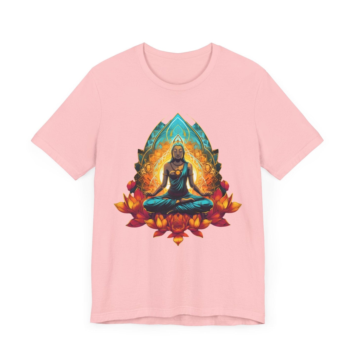 Radiant Lotus Meditation T-Shirt