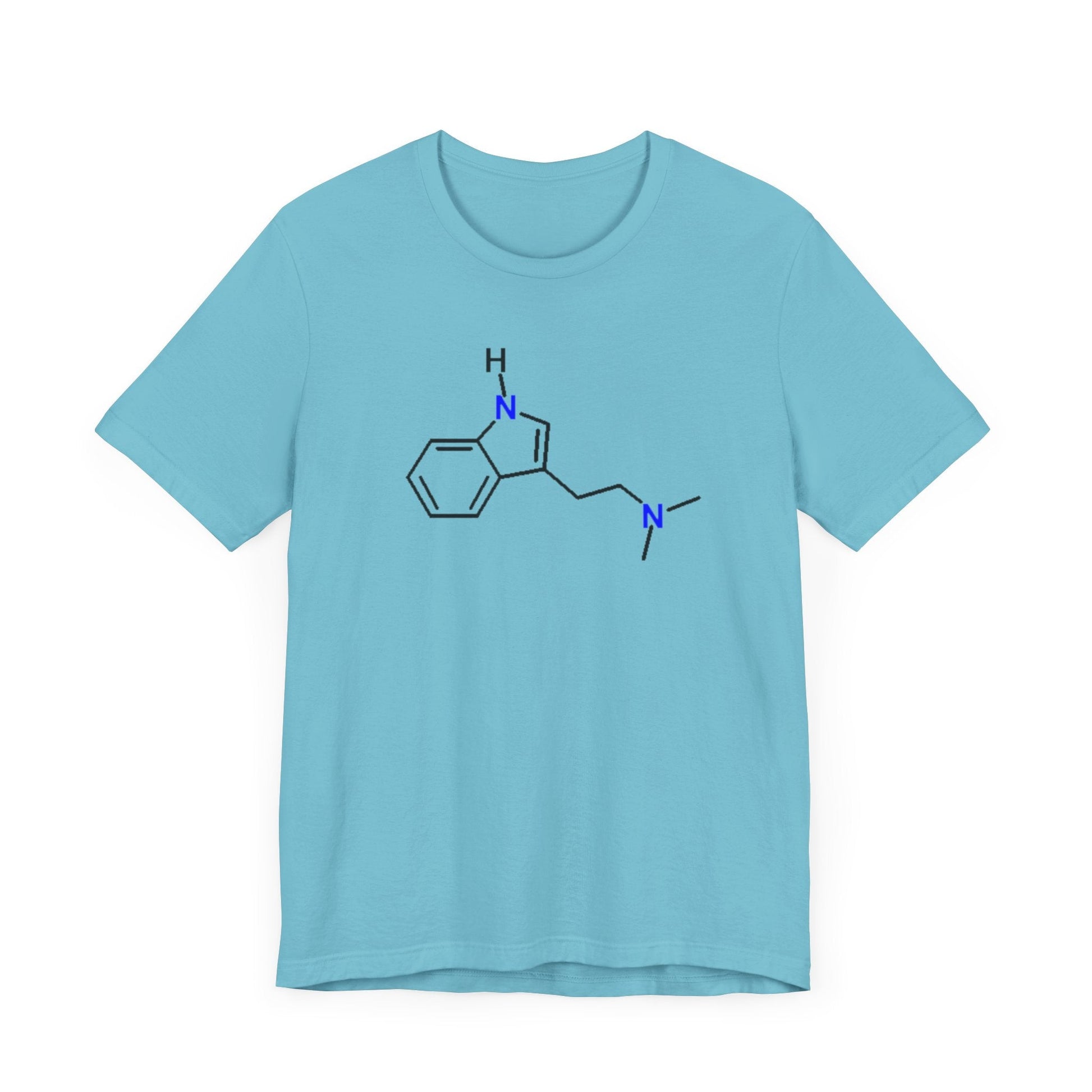 DMT Molecule T-Shirt in Turquoise 