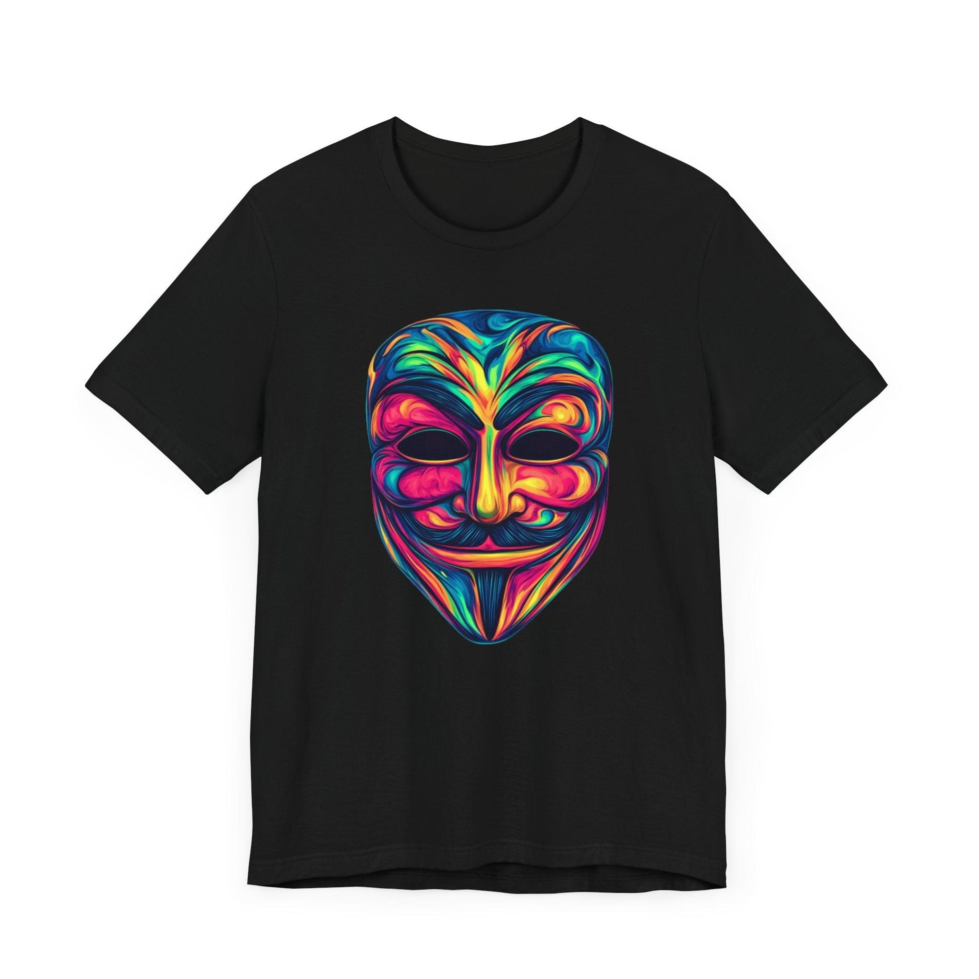 Guy Fawkes Graphic Tee Black