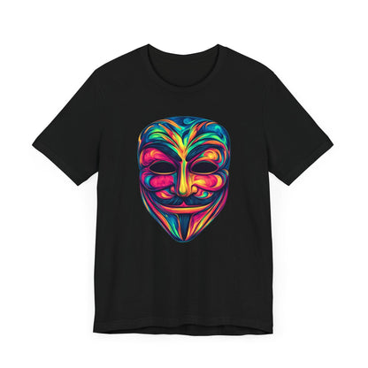 Guy Fawkes Graphic Tee Black