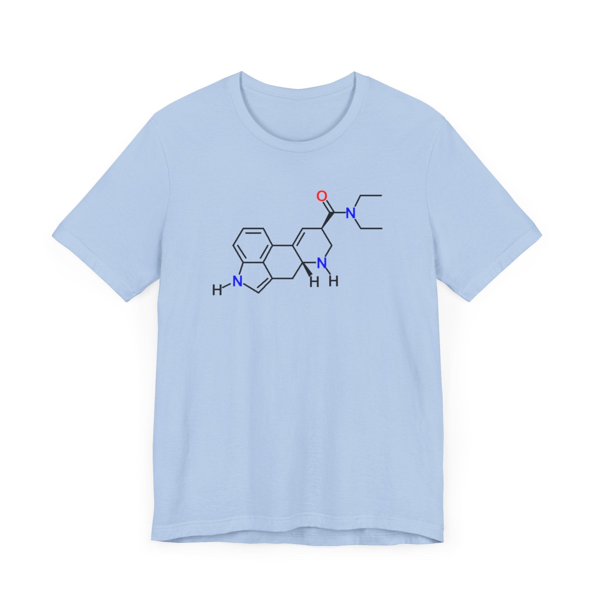 LSD Molecule T-Shirt in Baby Blue