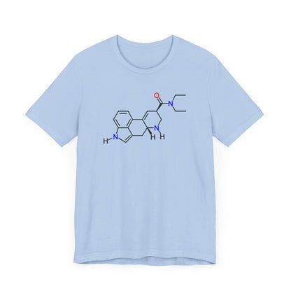 LSD Molecule T-Shirt in Baby Blue