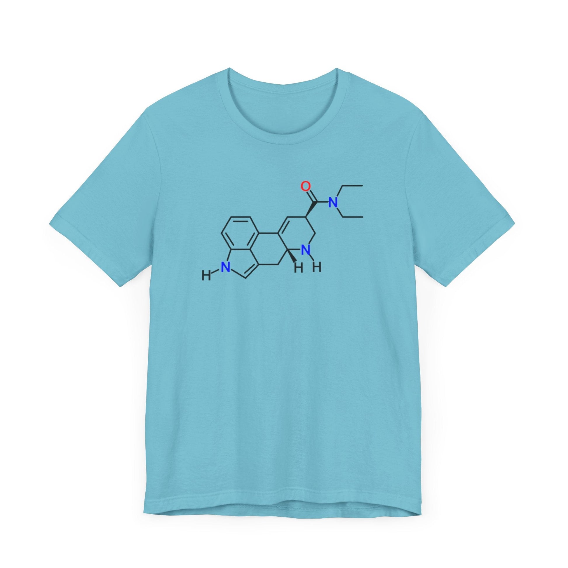 LSD Molecule T-Shirt in Turquoise