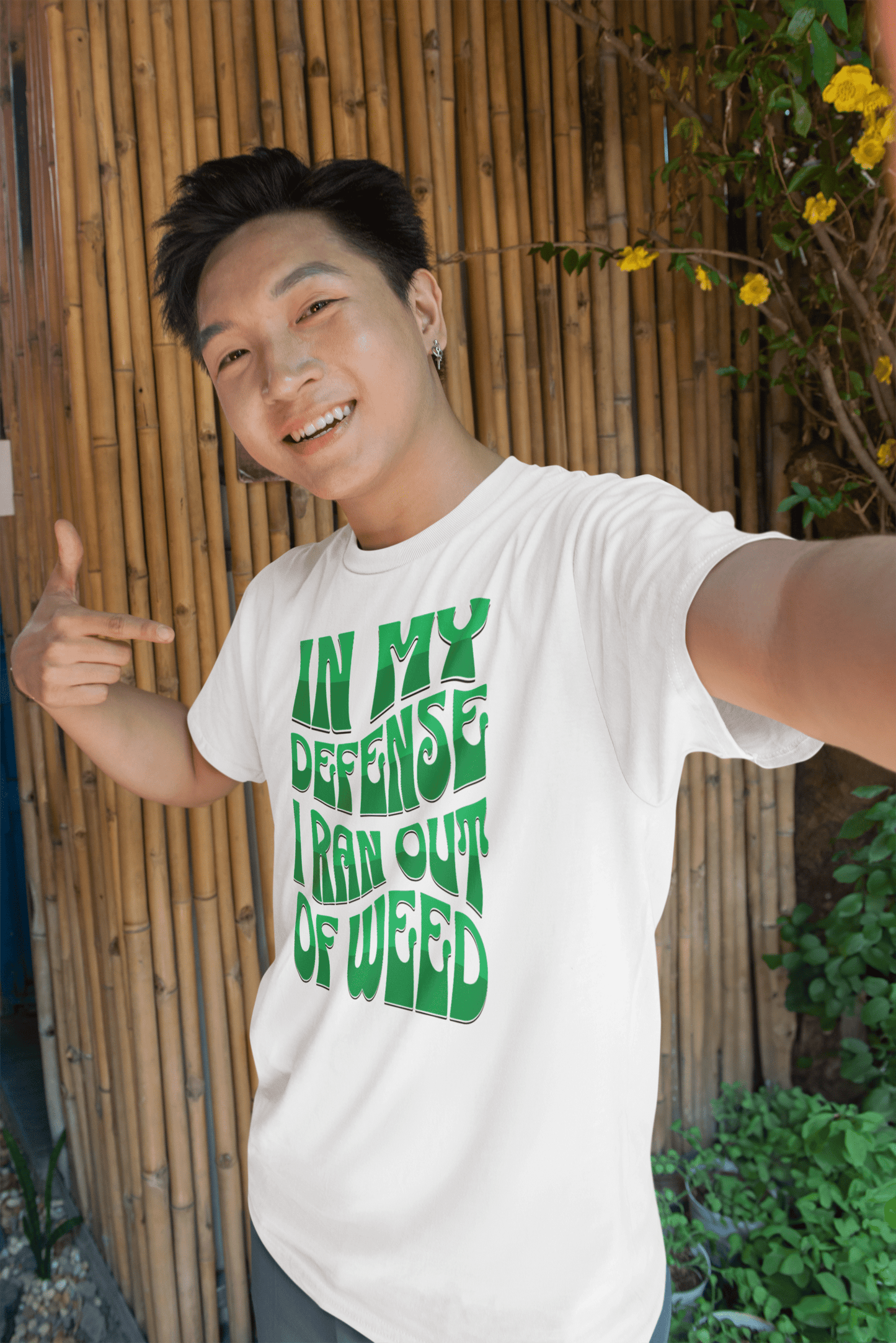 In My Defense I Ran Out Of Weed T-Shirt
