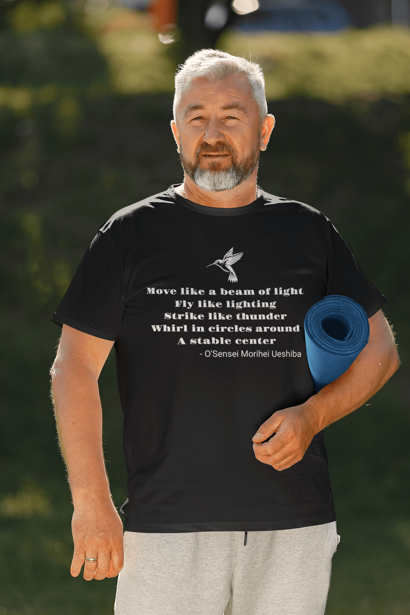 O'Sensei Ueshiba's Wisdom T-Shirt