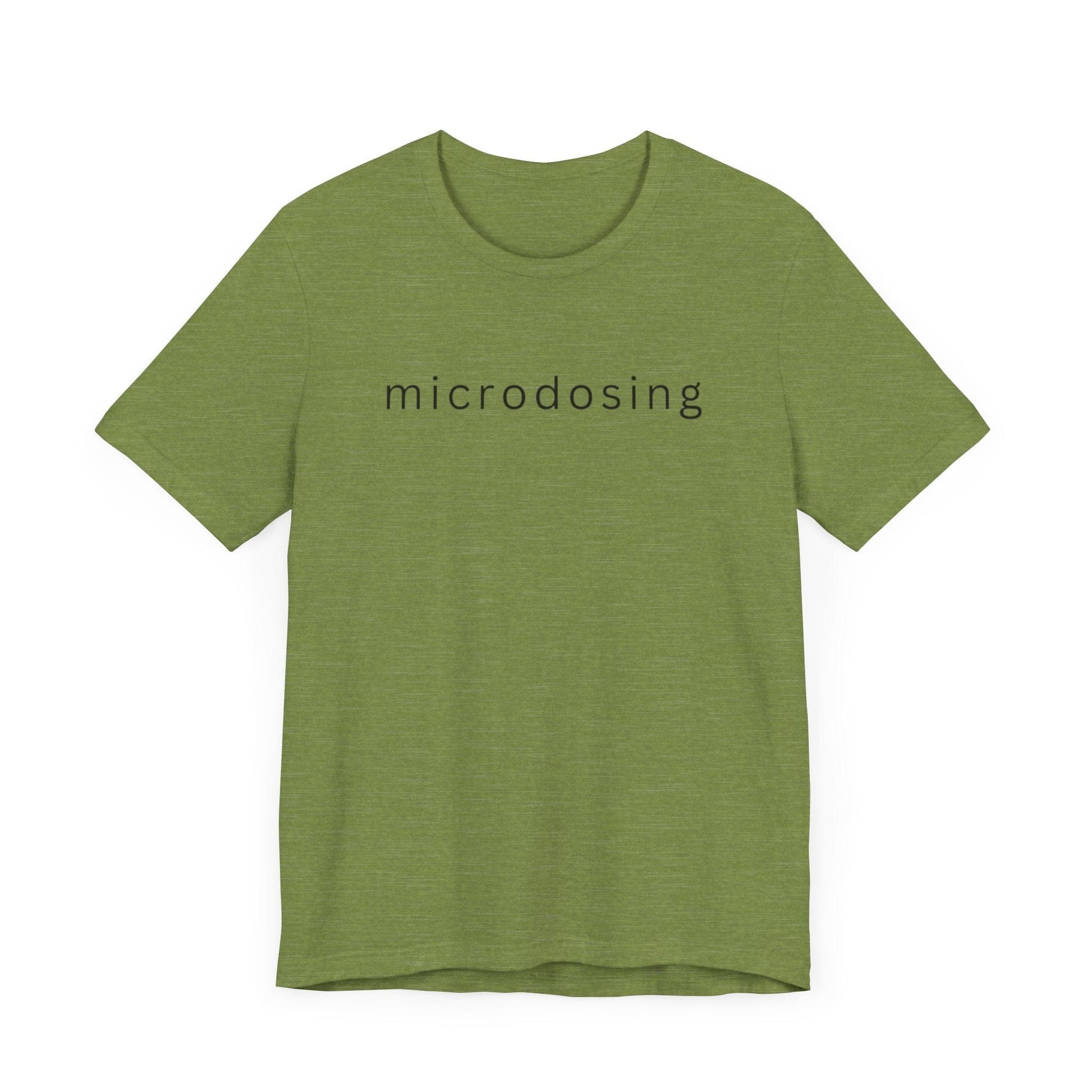 Microdosing T-Shirt in Heather Green