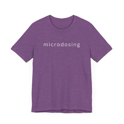 Microdosing T-Shirt Heather Purple