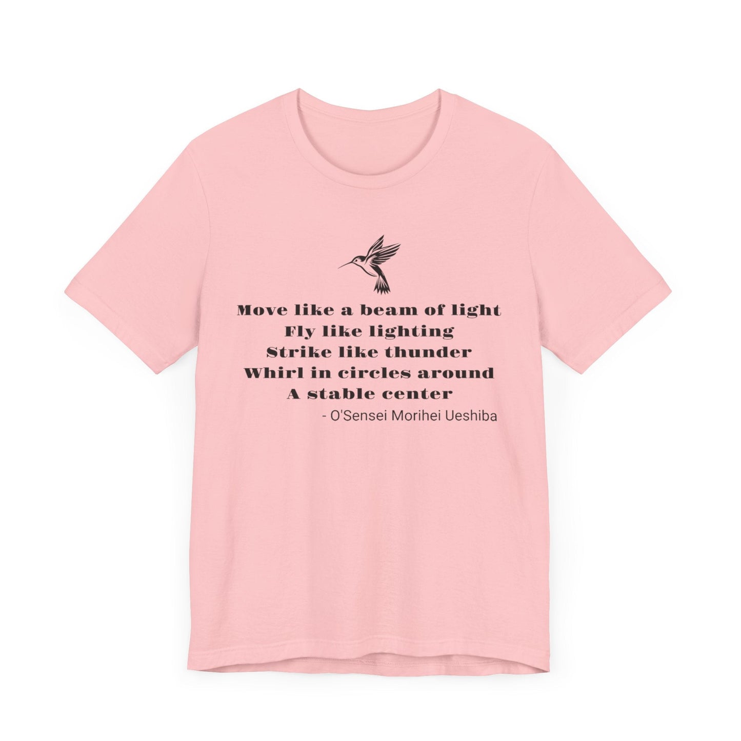 O’Sensei Morihei Ueshiba T-Shirt Pink