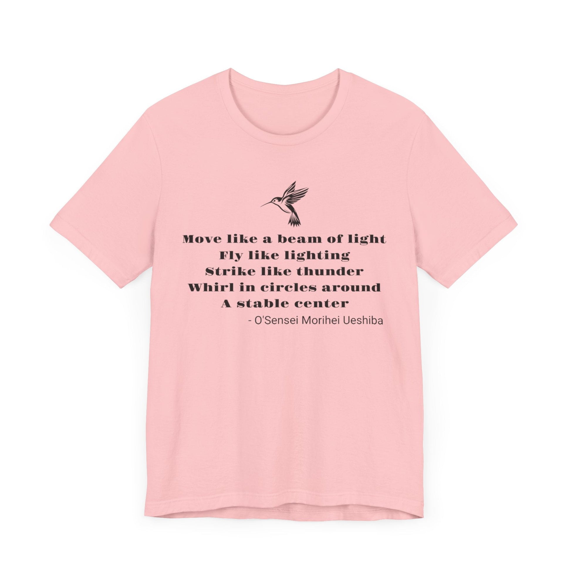 O’Sensei Morihei Ueshiba T-Shirt Pink