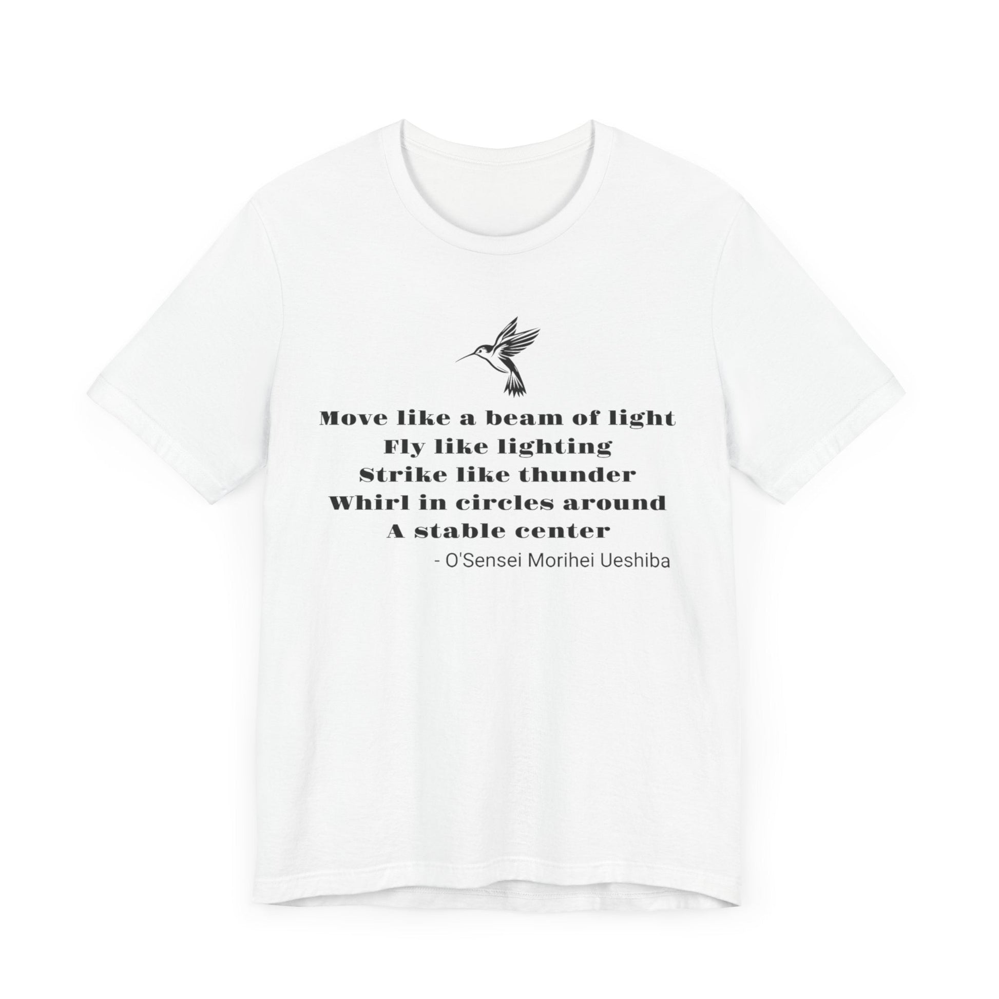 O’Sensei Morihei Ueshiba T-Shirt White