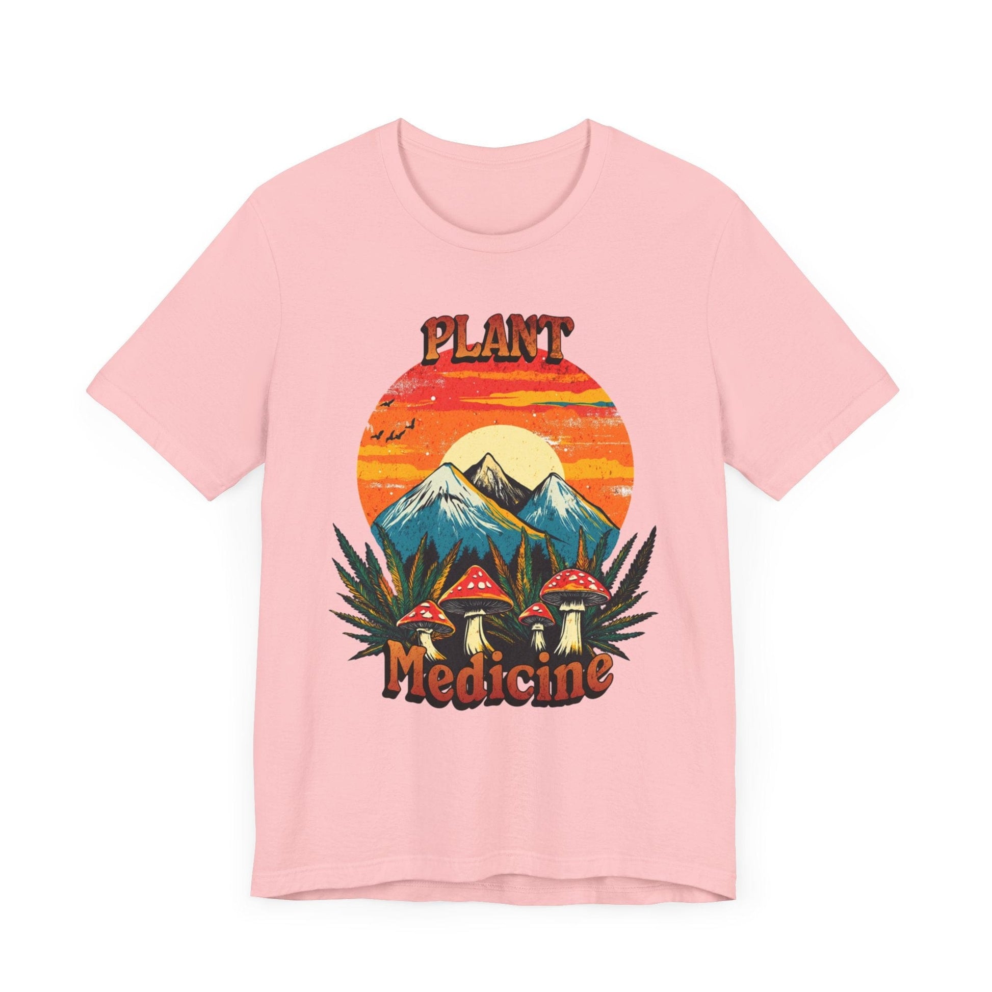 Plant Medicine T-Shirt in Pink