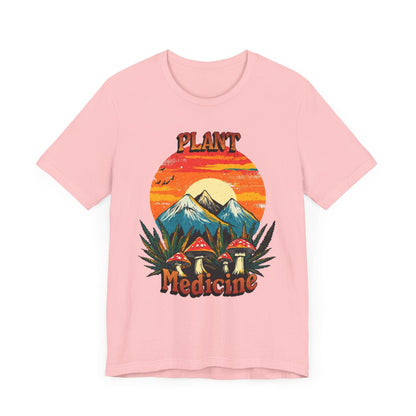 Plant Medicine T-Shirt in Pink
