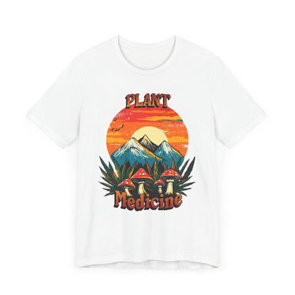 Plant Medicine T-Shirt in White