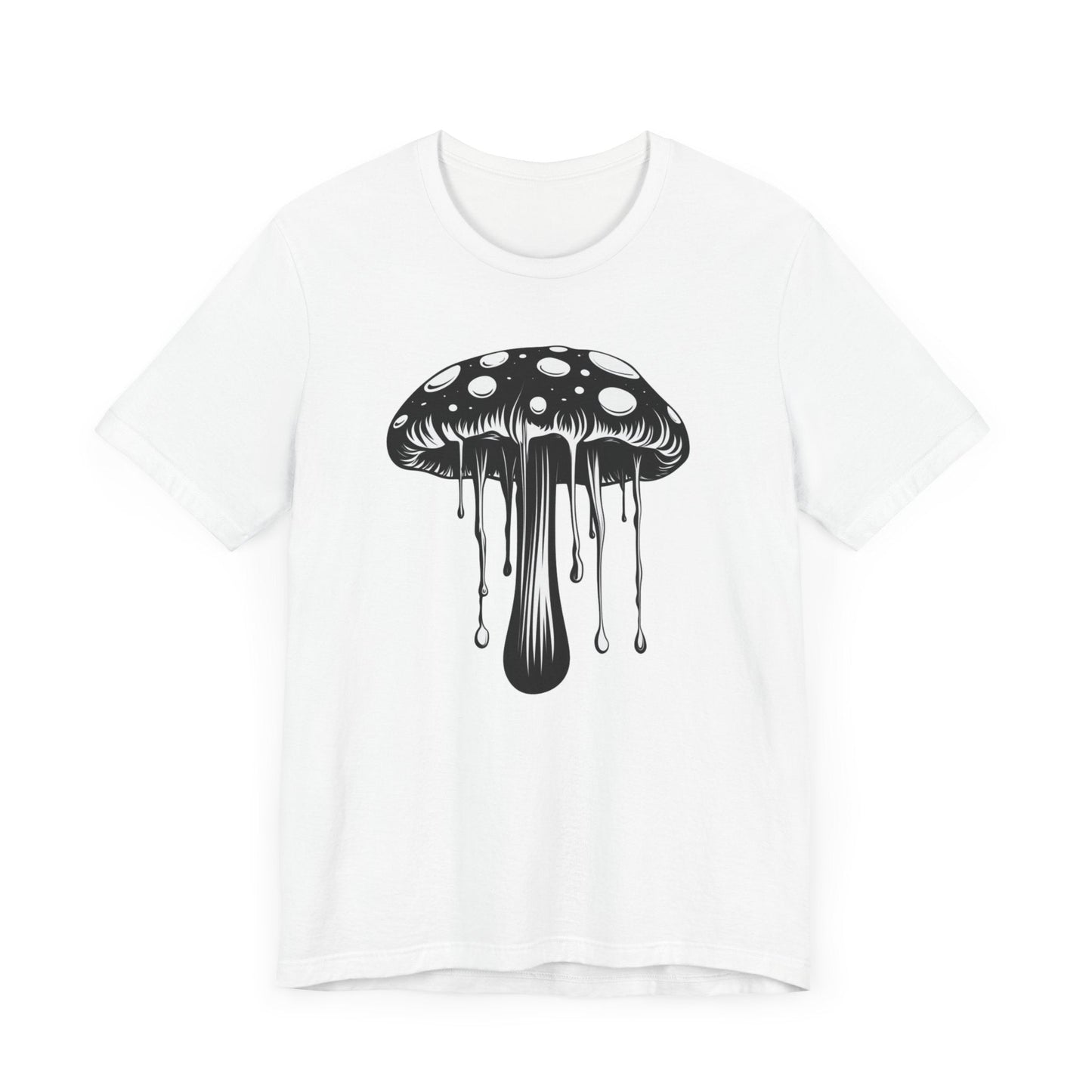 Psychedelic Mushroom Shirt White