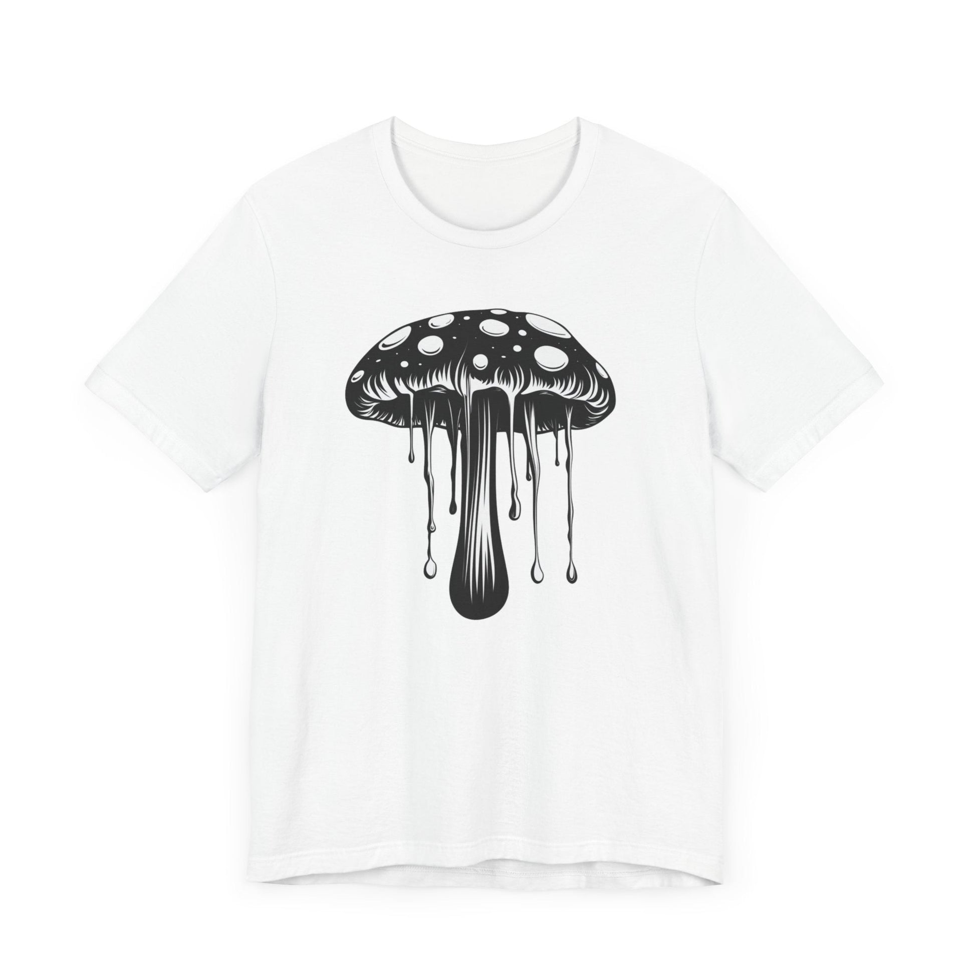 Psychedelic Mushroom Shirt White