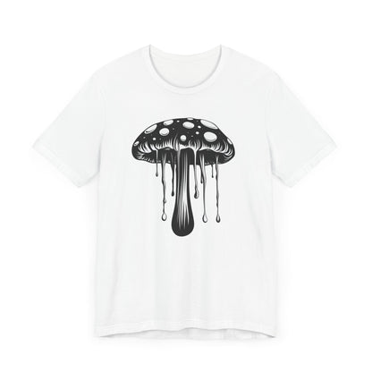 Psychedelic Mushroom Shirt White