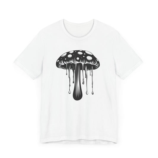 Psychedelic Mushroom Shirt White