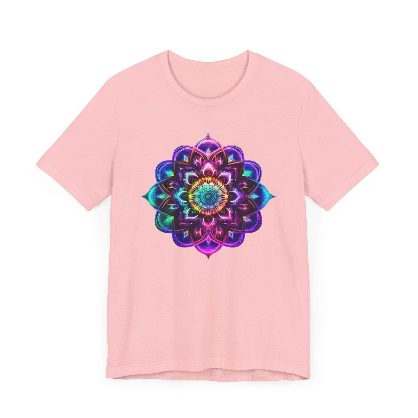 Sacred Geometry Mandala Shirt Pink