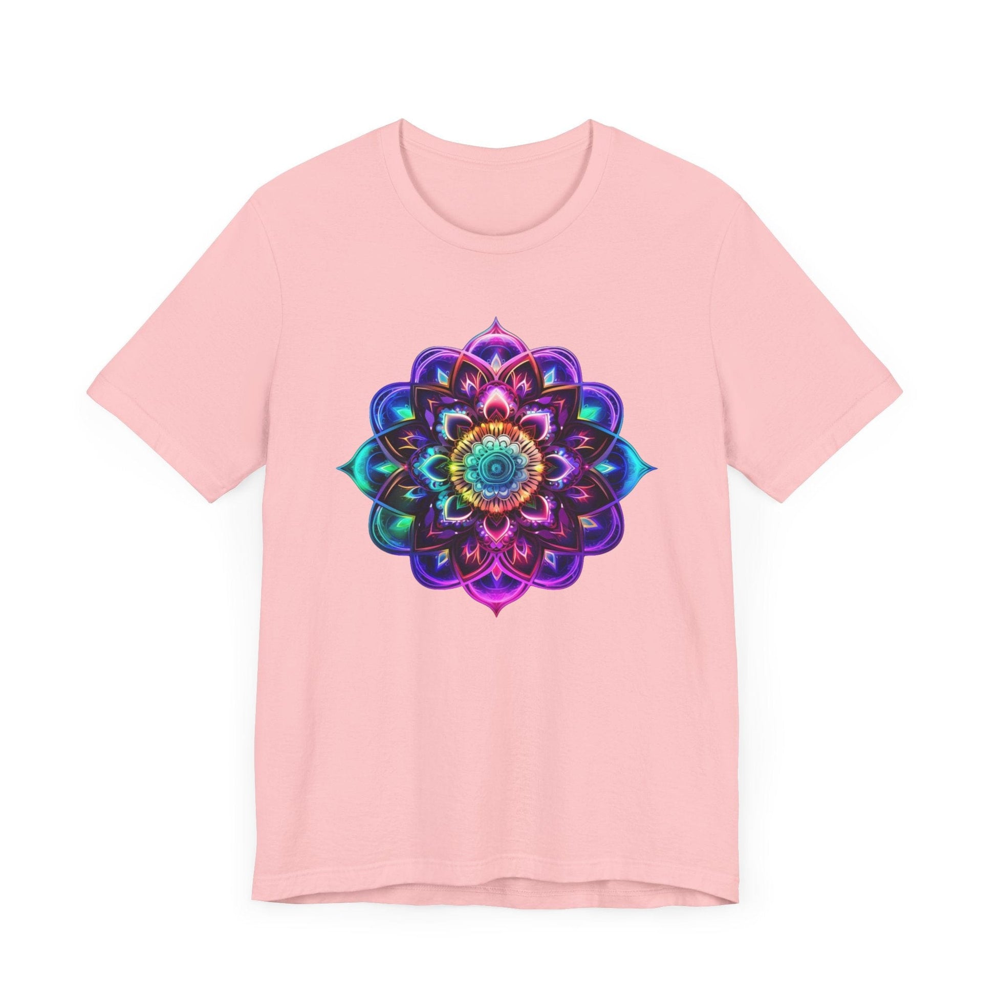 Sacred Geometry Mandala Shirt Pink