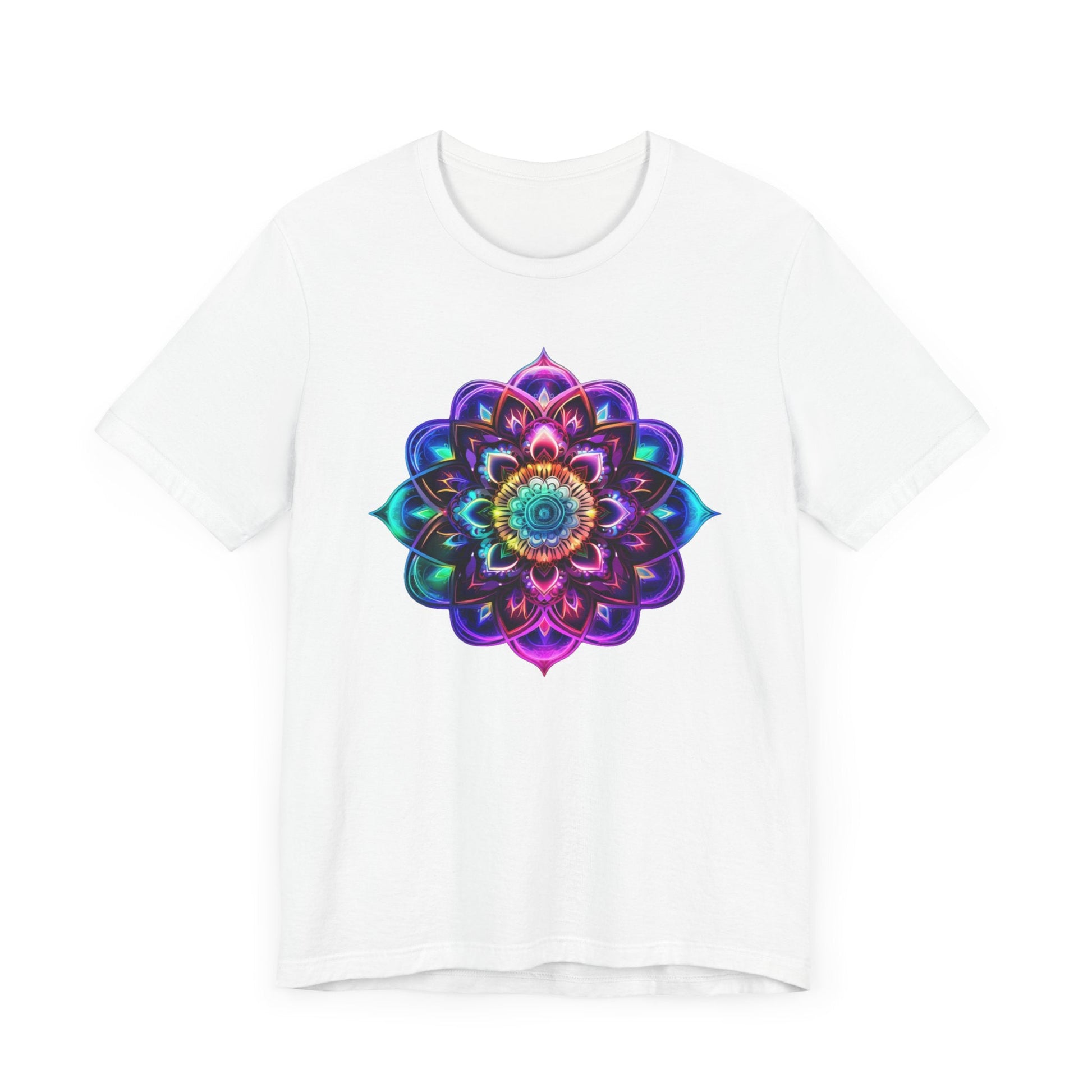 Sacred Geometry Mandala Shirt White