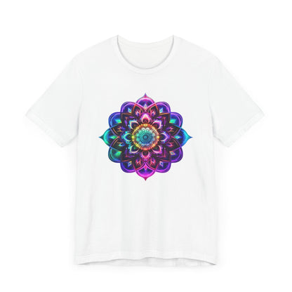 Sacred Geometry Mandala Shirt White