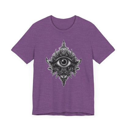 Third Eye Awakening T-Shirt in Heather Purple – Third Eye Symbol Shirt